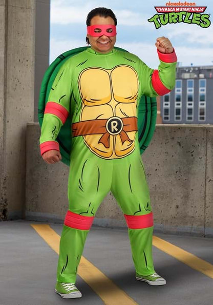 Plus Size Teenage Mutant Ninja Turtles Raphael Costume for Men - US 1980