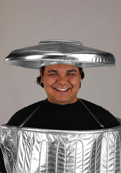 Plus Size Trash Can Costume for Adults - US 0960