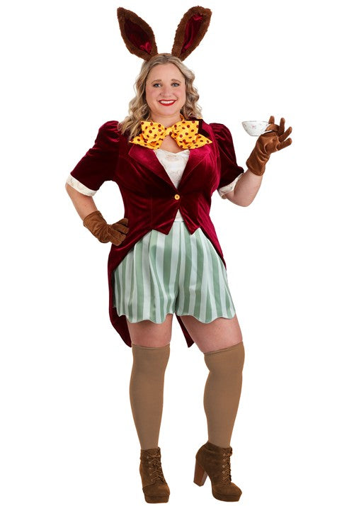 Plus Size Trendy March Hare Costume for Women - US 2346