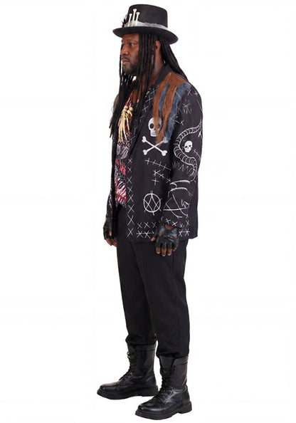 Plus Size Voodoo Priest Costume for Men - US 5935