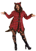 Women's Plus Size Werewolf Coat Costume - US 1864