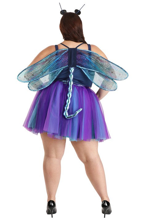 Women's Plus Size Wild Wings Dragonfly Costume - US 9473