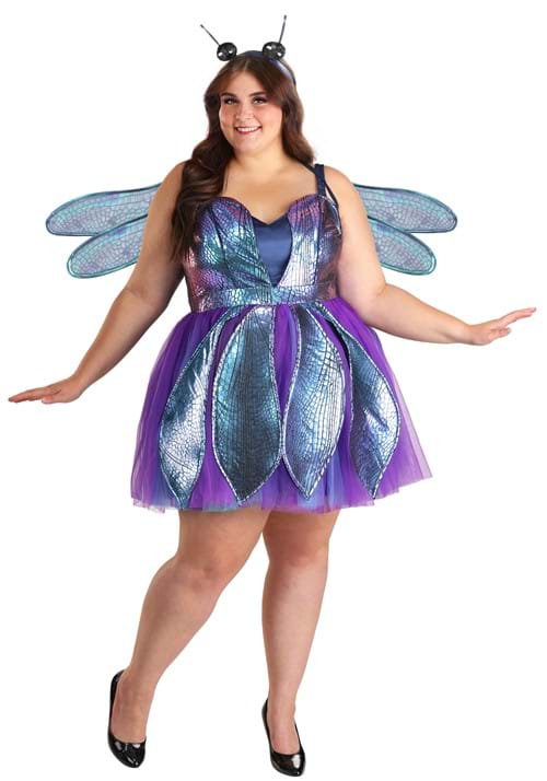 Women's Plus Size Wild Wings Dragonfly Costume - US 9473