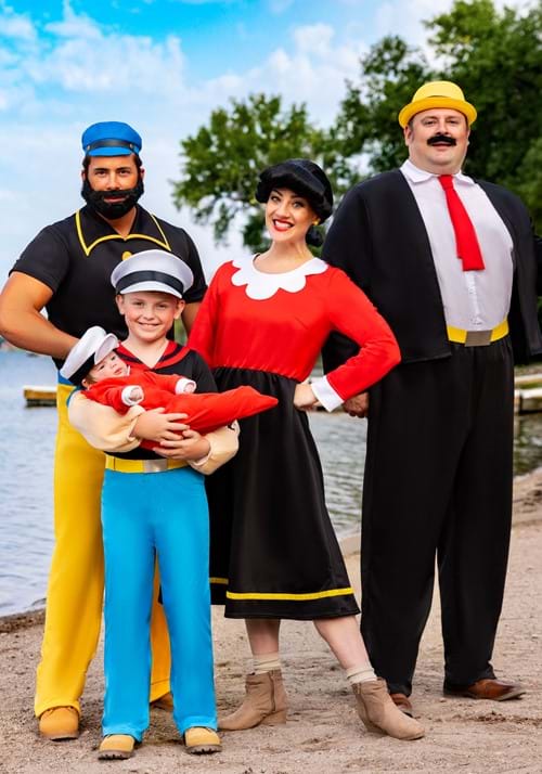 Plus Size Wimpy Popeye Costume for Men - US 5322