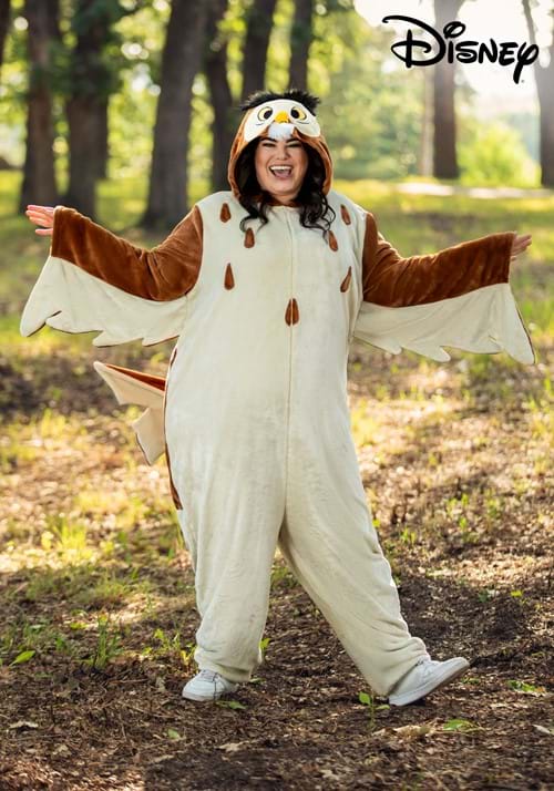 Plus Size Disney Winnie the Pooh Deluxe Owl Costume for Adults - US 8761