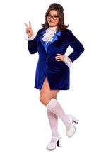 Plus Size 60's Swinger Costume for Women - US 3451
