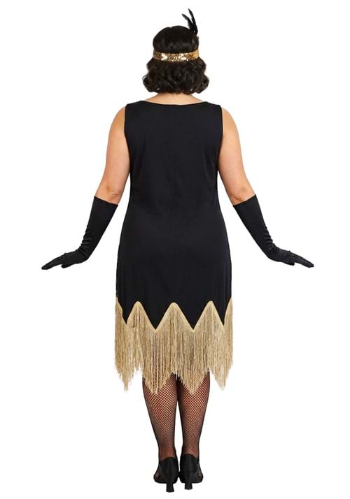 Plus Size Art Deco Flapper Women's Costume - US 7714