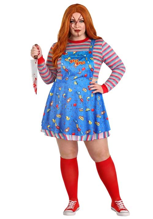 Plus Size Brutal Best Buddy Doll Women's Costume - US 4892