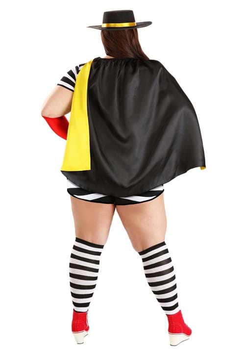 Plus Size Women's Burglar Costume - US 0919