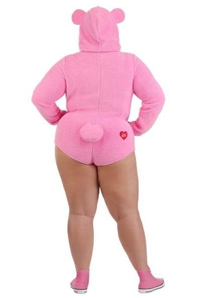 Plus Size Cheer Bear Romper Costume for Women - US 5237