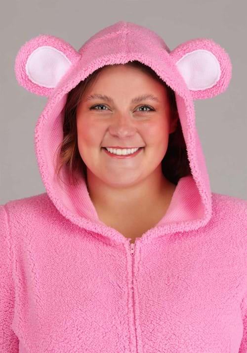 Plus Size Cheer Bear Romper Costume for Women - US 5237