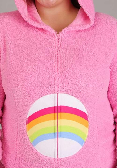 Plus Size Cheer Bear Romper Costume for Women - US 5237