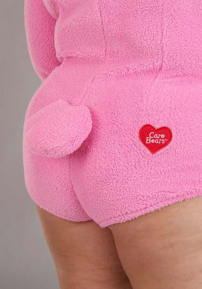 Plus Size Cheer Bear Romper Costume for Women - US 5237