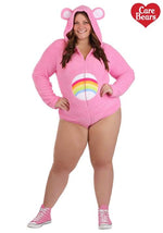 Plus Size Cheer Bear Romper Costume for Women - US 5237