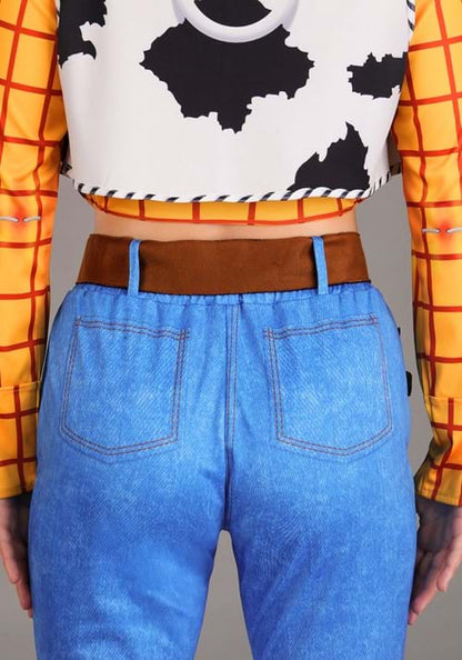 Plus Size Deluxe Pixar Toy Story Woody Costume for Women - US 1612