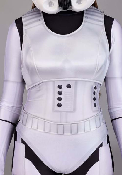 Plus Size Deluxe Star Wars Stormtrooper Costume for Women - US 9168