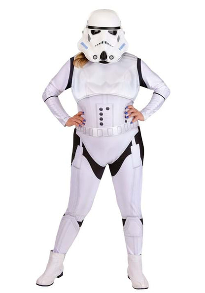 Plus Size Deluxe Star Wars Stormtrooper Costume for Women - US 9168