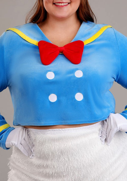 Plus Size Disney Donald Duck Costume for Women - US 8165