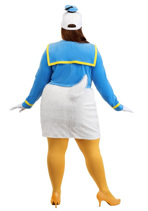 Plus Size Disney Donald Duck Costume for Women - US 8165