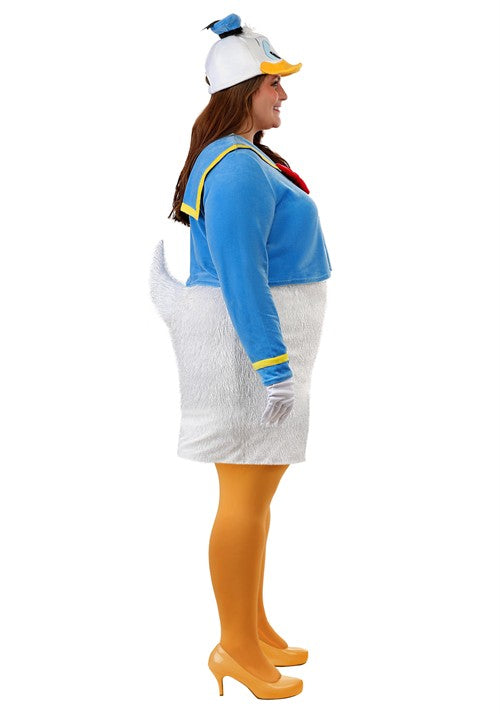 Plus Size Disney Donald Duck Costume for Women - US 8165