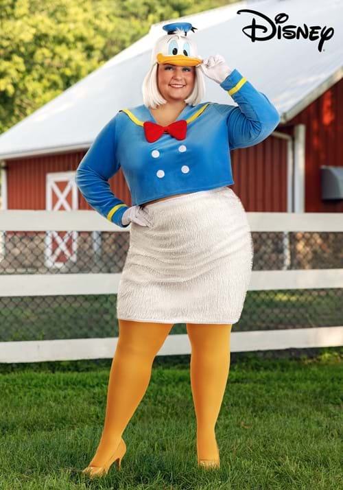 Plus Size Disney Donald Duck Costume for Women - US 8165