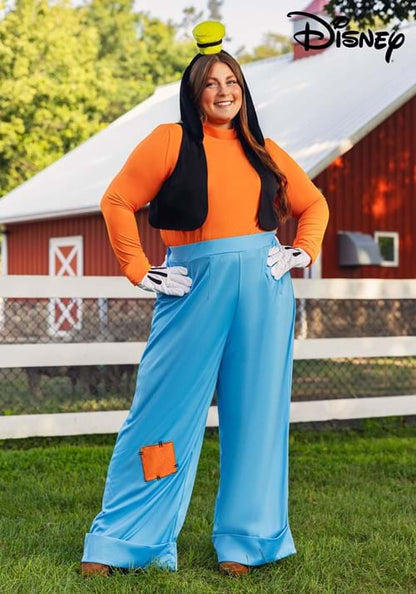 Women's Plus Size Disney Goofy Costume - US 5307