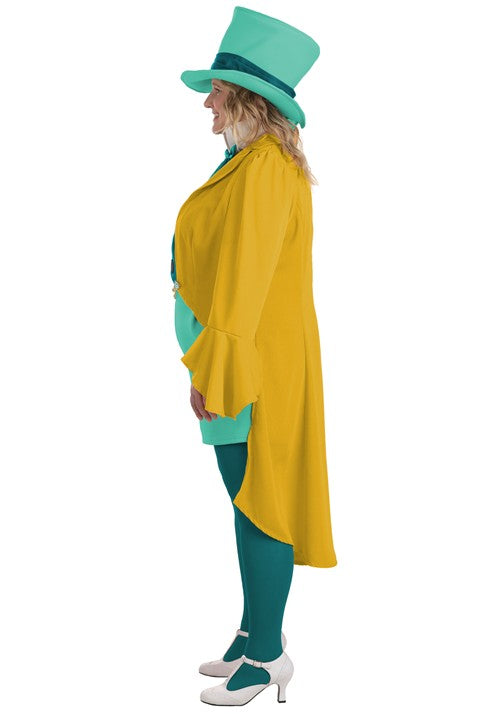 Plus Size Disney Mad Hatter Costume for Women - US 2124