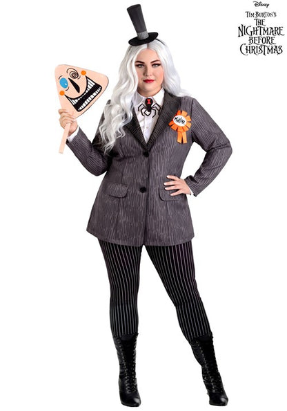 Plus Size Disney Nightmare Before Christmas Mayor Costume for Women - US 0600
