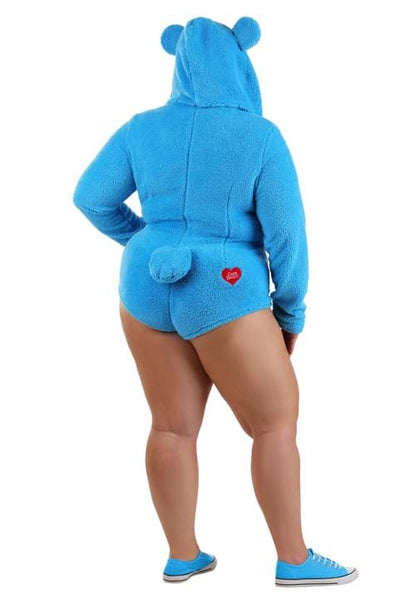 Plus Size Care Bears Grumpy Bear Women's Romper Costume - US 4691