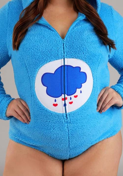 Plus Size Care Bears Grumpy Bear Women's Romper Costume - US 4691