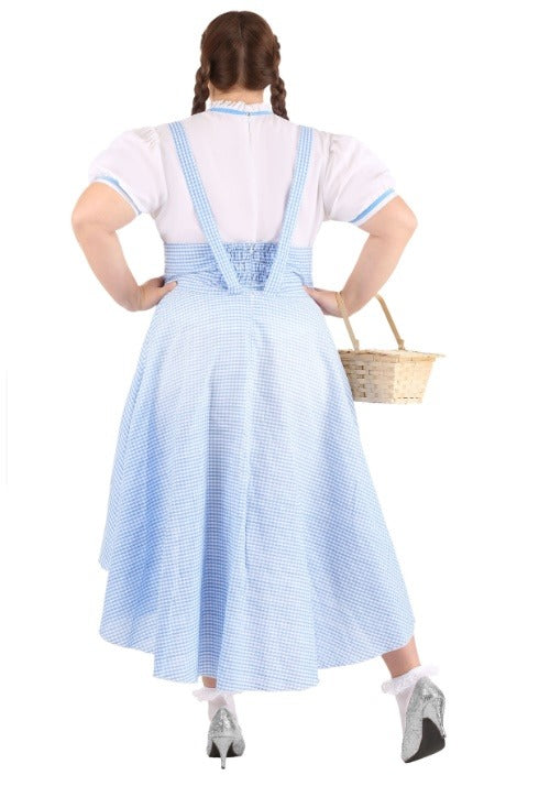 Plus Size Kansas Girl High Low Costume for Women - US 0023
