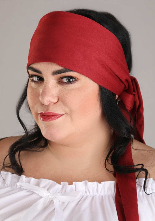 Women's Plus Size Skeleton Flag Rogue Pirate Costume - US 7168