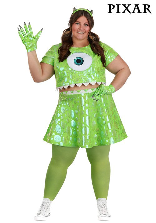Plus Size Pixar Monsters Inc. Mike Wazowski Women's Costume - US 2628