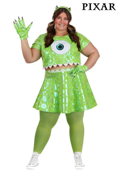 Plus Size Pixar Monsters Inc. Mike Wazowski Women's Costume - US 2628