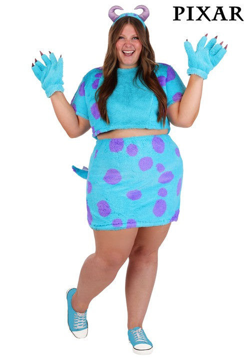 Plus Size Pixar Monster's Inc Sulley Costume for Women - US 1441