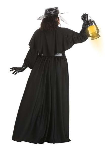 Plus Size Plague Doctor Women's Costume - US 1274