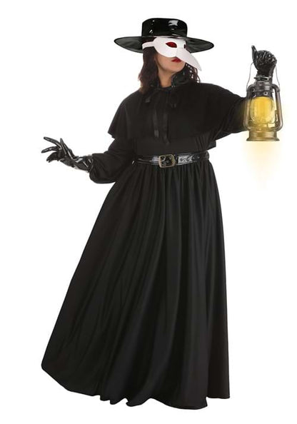 Plus Size Plague Doctor Women's Costume - US 1274