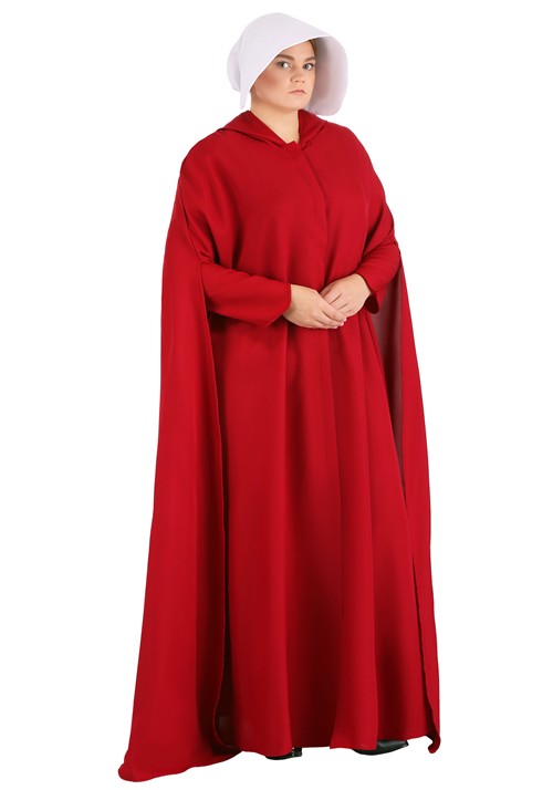 Plus Size Red Cloak Costume for Women - US 3034