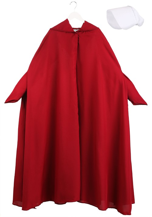 Plus Size Red Cloak Costume for Women - US 3034