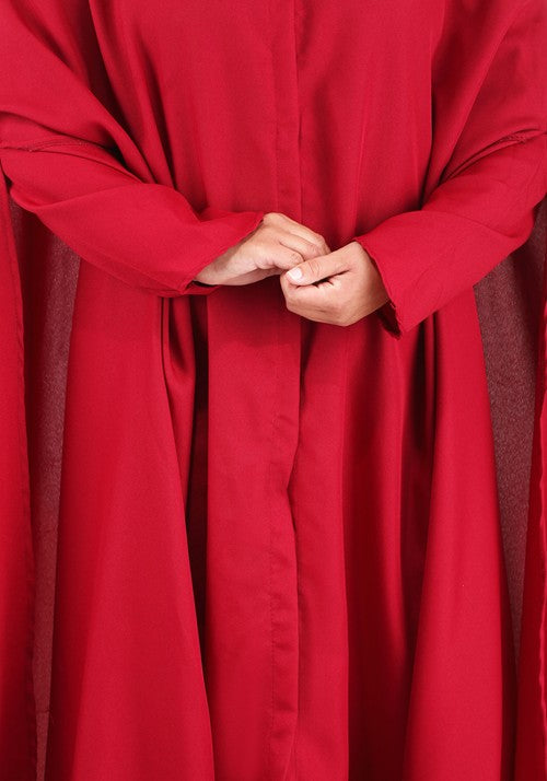 Plus Size Red Cloak Costume for Women - US 3034
