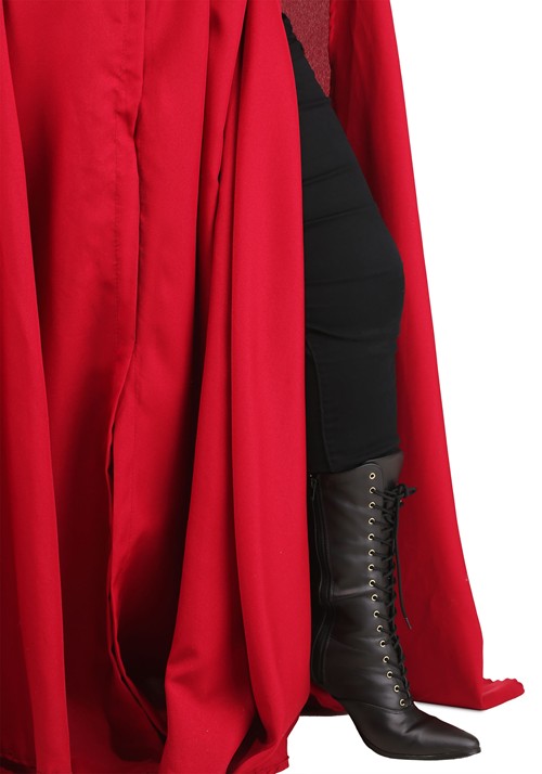 Plus Size Red Cloak Costume for Women - US 3034