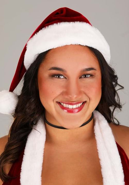 Plus Size Sexy Santa Bodysuit Women's Costume - US 4721