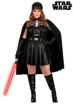 Plus Size Star Wars Darth Vader Costume Dress for Women - US 5557