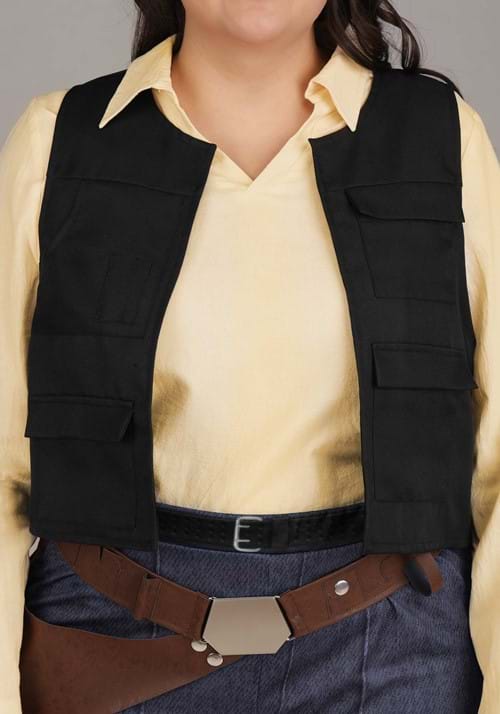 Plus Size Star Wars Han Solo Costume for Women - US 3169
