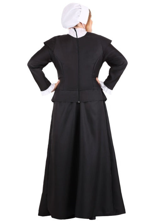 Plus Size Thankful Pilgrim Women's Costume Dress - US 5136
