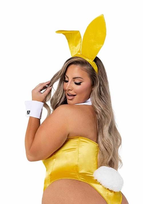 Yellow Bunny Playboy Plus Size Women's Costume - US 4393