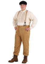 Plus Size Working Class 1920s Costume for Men - US 2616