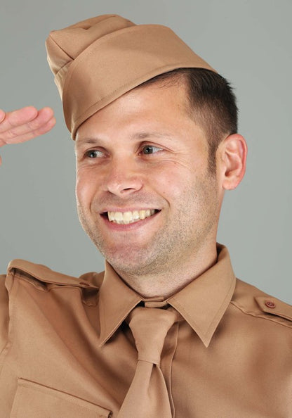 Plus Size WW2 Army Men's Costume - US 0478