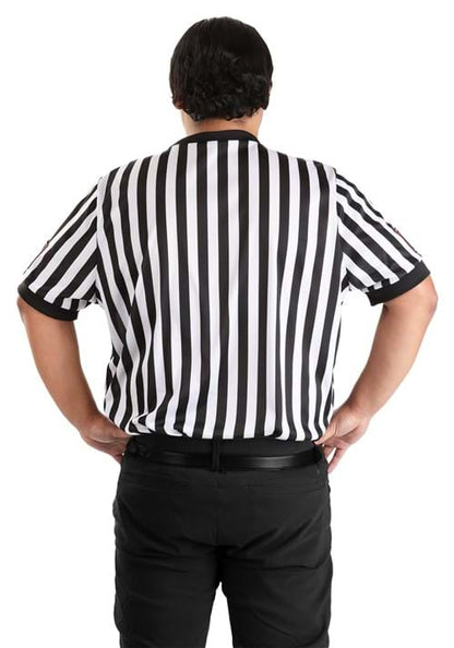 Men's Plus Size WWE Referee Shirt Costume - US 7801