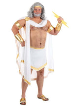 Plus Size Zeus Costume for Men - US 6884